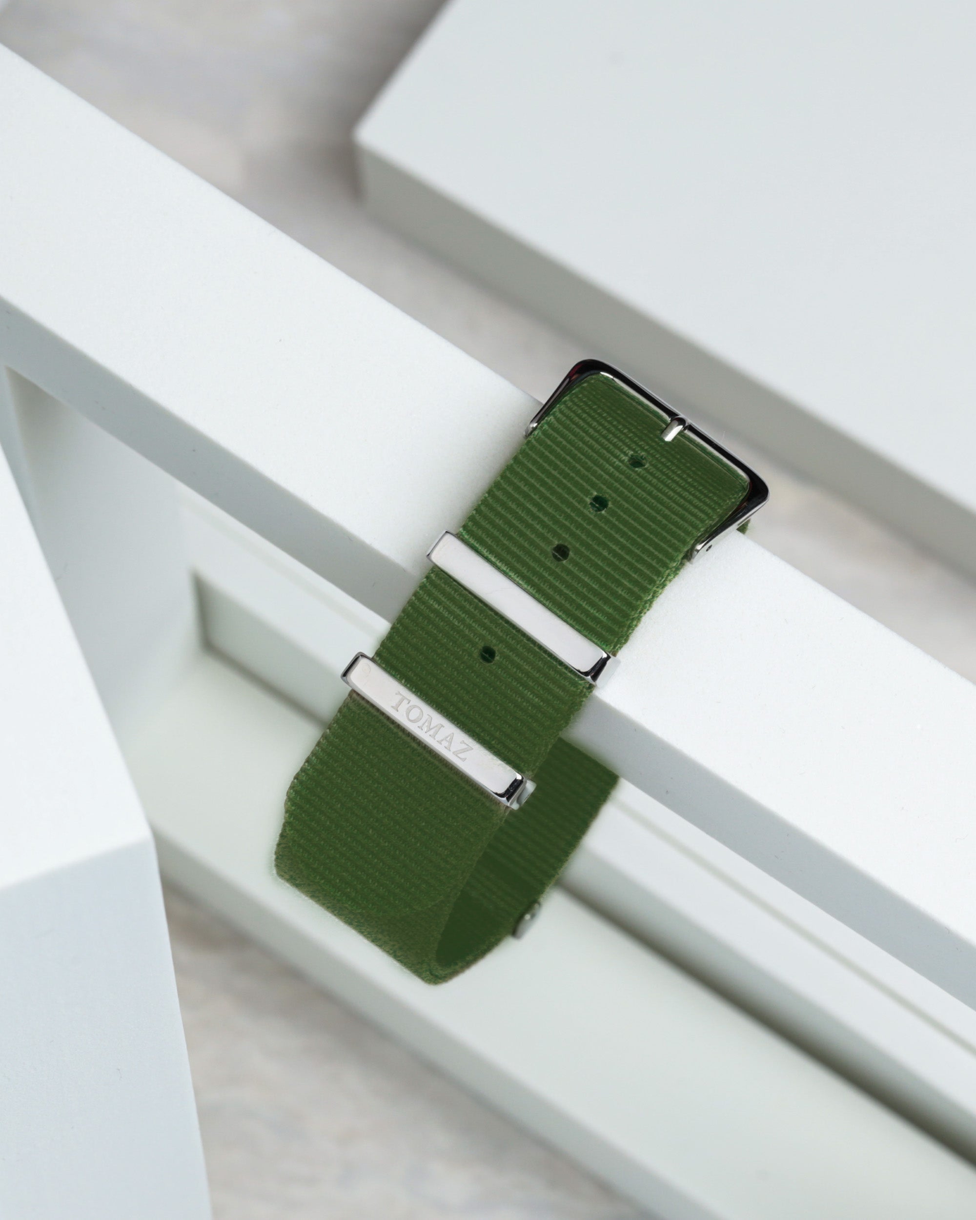 Tomaz TS4C Nylon 22mm Watch Strap (Green)