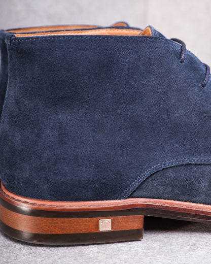 Tomaz F290B Men's Suede Boot (Navy)