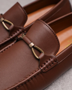 
                  
                    Load image into Gallery viewer, Tomaz C514 Men&amp;#39;s Buckle Moccasins (Coffee)
                  
                