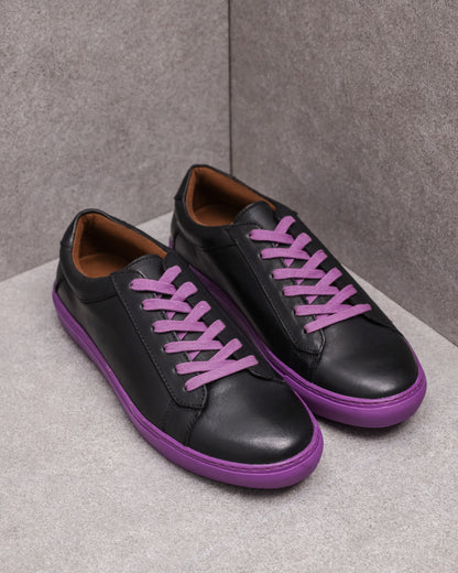 Tomaz C538M Men's Court Sneakers (Purple/Black)