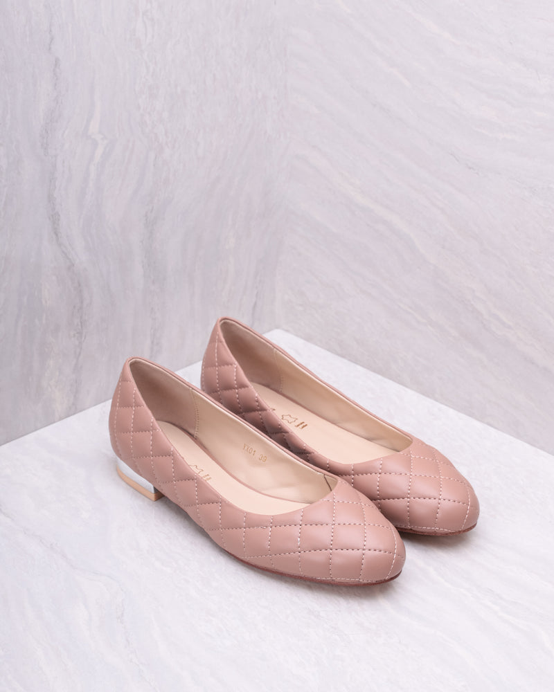 Tomaz YX01 Ladies Flats (Beige)