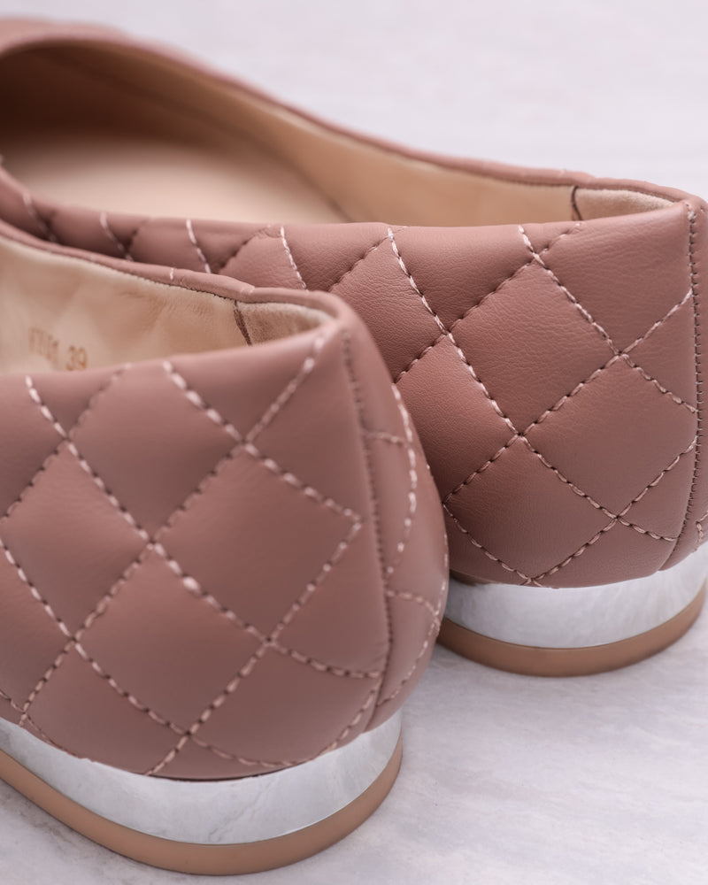 
                  
                    Load image into Gallery viewer, Tomaz YX01 Ladies Flats (Beige)
                  
                