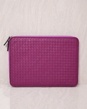 
                  
                    Load image into Gallery viewer, Tomaz TZ339 Leather Clutch (Purple)
                  
                