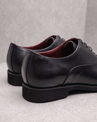 Tomaz HF047 Men's Cap Toe Oxford (Black)