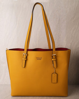 
                  
                    Load image into Gallery viewer, Tomaz NT-BL168 Tote Handbag (Yellow)
                  
                