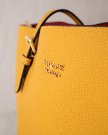 Tomaz NT-BL168 Tote Handbag (Yellow)