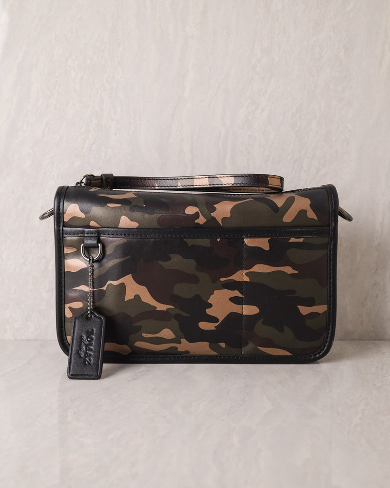 Men Camo Graphic Sling Bag