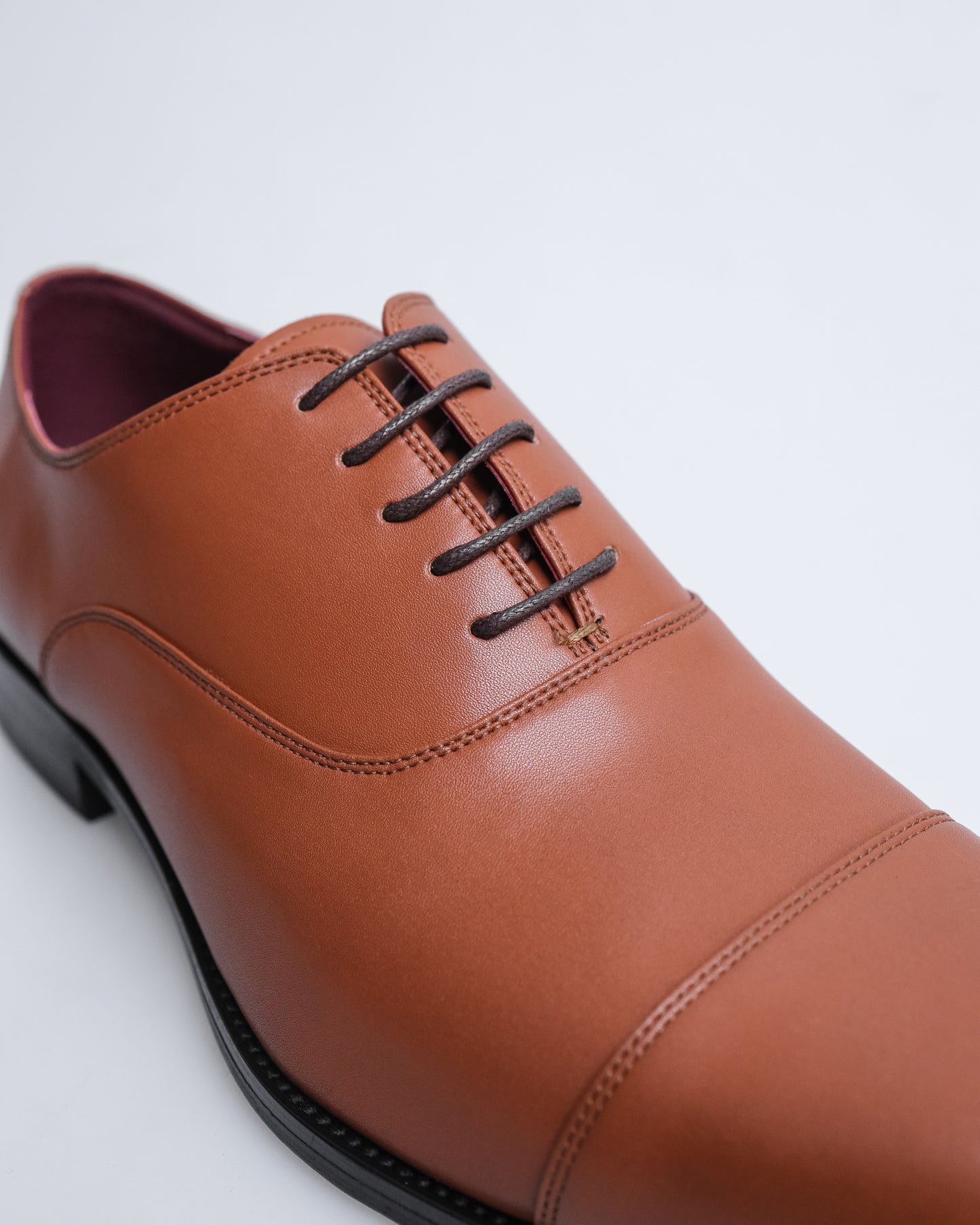 Tomaz HF001A Men's Cap Toe Oxford (Brown)