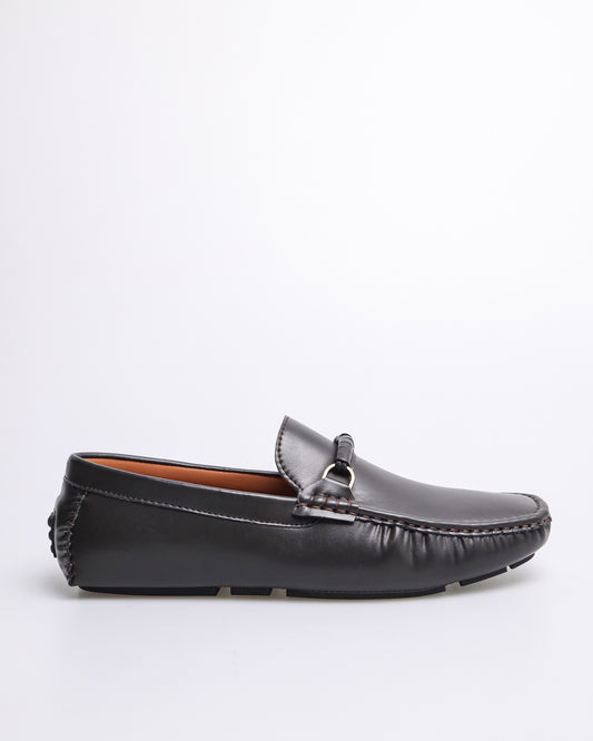 Tomaz C499 Men's Buckle Moccasins (Coffee)