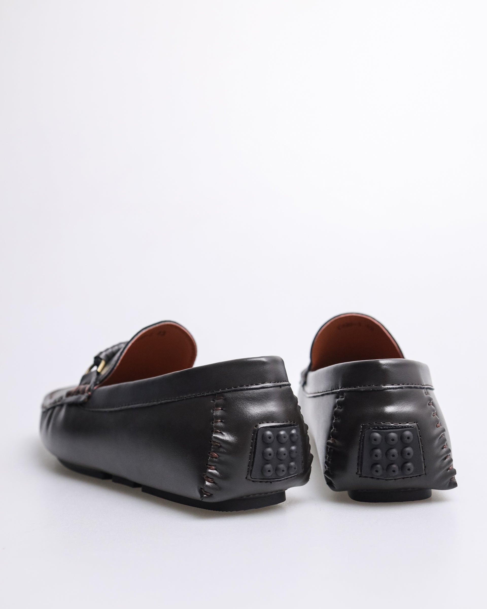 Tomaz C499 Men's Buckle Moccasins (Coffee)