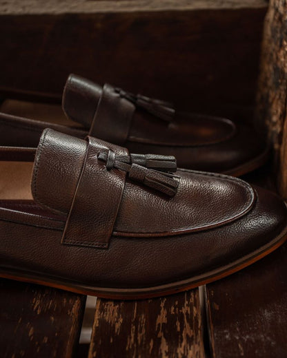 Tomaz F283 Tassel Loafers (Coffee) (2287923363936)